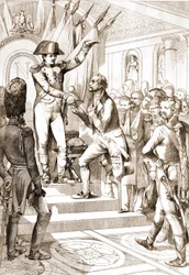 Napoleón distribuyó las órdenes de la Legión de Honor en 1804