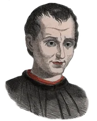 Niccolò di Bernardo dei Machiavelli (1469-1527) historiador, político, diplomático, filósofo, humanista y escritor italiano durante el Renacimiento - Retrato de Niccolò di Bernardo dei Machiavelli (Nicolás Maquiavelo)