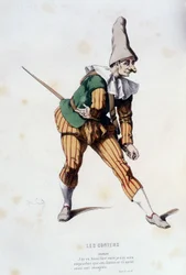 Nivelet en “los contentos” (por Odet de Turnèbe en 1584), en “el teatro francés en los siglos XVI y XVII anterior a Molière” por Edouard Fournier.