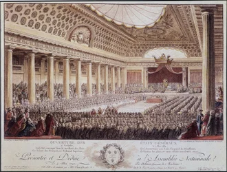 Apertura de la Asamblea General en Versalles el 5 de mayo