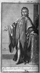 Órdenes de Caballería. Caballero de San Mauricio y Lázaro en Saboya en el siglo XVI. De la 