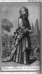 Órdenes de Caballería. Dama de la Orden de la Cordeliere. De la 