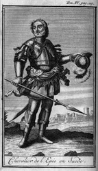 Órdenes de Caballería. Caballero de la Espada en Suecia en el siglo XVI. De la 