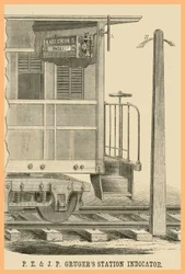 P E - J P Grugers Indicador de estación