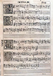 Página del Liber octo missarum (1541)