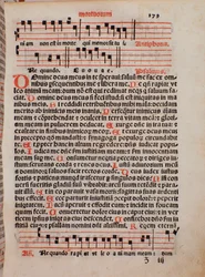 Página del libro de liturgia “Liber Sacerdotalis” de Castellini