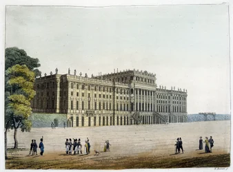 Palacio de Schonbrunn en el siglo XIX