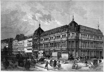 París 1872: nuevas tiendas, Au bon marché