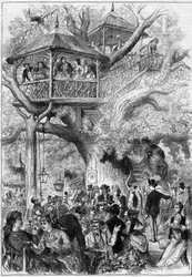 Fiesta en el Parque de Sceaux en 1873
