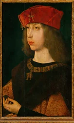 Philipp der Schoene, archiduque de Austria, más tarde rey de Castilla, hijo del emperador Maximiliano I, padre del emperador Carlos V ...