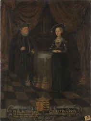 Felipe I, Landgrave de Hesse (1504-1567) y Cristina de Sajonia (1505-1549), Landgravina de Hesse