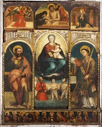 Políptico de Nuestra Señora de las Nieves y el Niño
