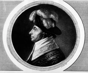 Retrato del Abate Emmanuel Joseph Sieyes (1748-1836), político francés. Grabado en 
