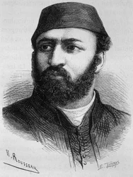 Retrato de Abdul Aziz (Abd-ul-Aziz o Abd Ul Aziz o Abdulaziz o Abdul-Aziz)