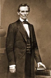 Retrato de Abraham Lincoln (1809-1865), Presidente de los Estados Unidos de 1861 a 1865