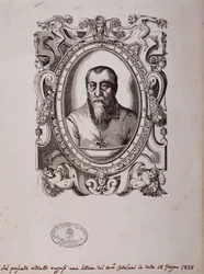 Retrato de Adrian Willaert (xilografía)