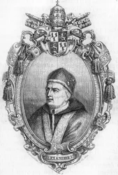 Retrato de Alejandro VI (1431-1503).