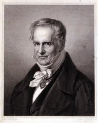 Retrato de Alexander Von Humboldt