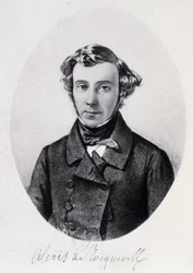 Retrato de Alexis de Tocqueville