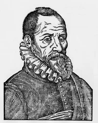 Retrato de Ambroise Paré (1509-1590), cirujano francés