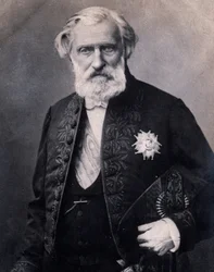 Retrato de Ambroise Thomas (grabado después de una foto)