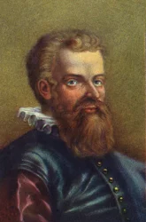 Retrato de André Vesale, anatomista.