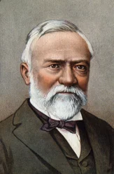 Retrato de Andrew Carnegie .
