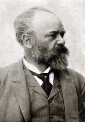 Retrato de Anton (Antonin) Dvorak (1841-1904), compositor checo