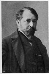 Retrato de Arthur Schnitzler (1862-1931), escritor y médico judío austriaco.