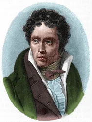 Retrato de Arthur Schopenhauer, filósofo alemán (1788-1860).