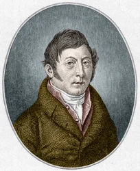 Retrato de August Klingemann (1777-1831), dramaturgo alemán