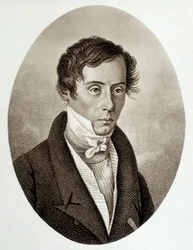 Retrato de Augustin Fresnel (1788-1827), físico francés