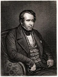 Retrato de Augustin Thierry, historiador francés