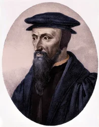 Retrato de Calvino (1509 - 1564).