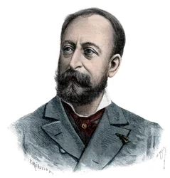 Retrato de Camille Saint-Saens