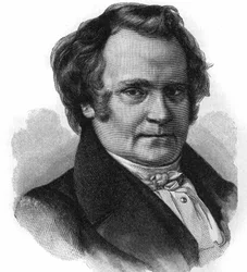 Retrato de Carl (Karl) Leberecht Immermann (1796-1840) poeta, novelista y magistrado alemán