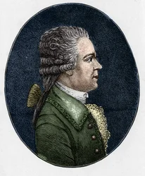 Retrato de Carl [Karl] Ditters von Dittersdorf (1739-1799), compositor austriaco