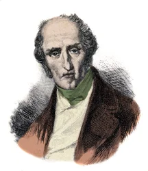 Retrato de Charles Fourier, teórico socialista francés