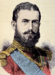 Retrato de Carlos I (Carol I) (1839-1914), Rey de Rumania.