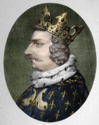 Retrato de Carlos V el Sabio (1338-1380), Rey de Francia