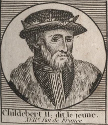 Retrato de Childeberto II