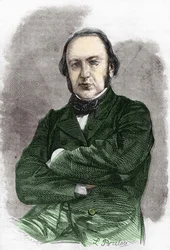 Retrato de Claude Bernard (1813-1878), fisiólogo francés.