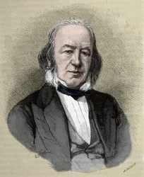 Retrato de Claude Bernard (1813-1878) fisiólogo francés