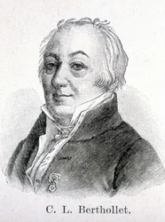 Retrato de Claude Louis Comte Berthollet (1748 - 1822), químico francés