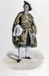 Retrato de Claude Louis Seraphin Barizain, conocido como Monrose
