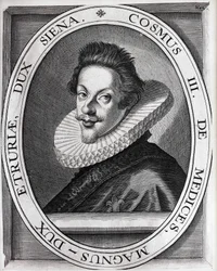 Retrato de Cosimo II de Médici. Cosimo II de Médici (1590-1621)