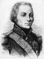 Retrato del Conde Rostopchine (1765 - 1826). Grabado de finales del siglo XIX en “Historia de Francia” de H. Martin.