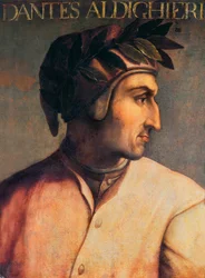 Retrato de Dante Alighieri (1265-1321)