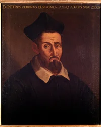 Retrato de Domenico Pietro Ceron, teórico de la música italiana, cantante y sacerdote