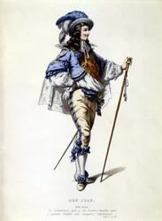 Retrato de Don Juan de pie, s.d. siglo XIX